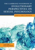 Cover: Cambridge Handbook of Evolutionary Perspectives on Sexual Psychology: Volume 1, Foundations - Cambridge University Press