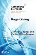 Cover: Rage Giving - Cambridge University Press