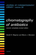 Bild: Chromatography of Antibiotics - Elsevier