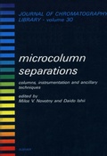 Cover: Microcolumn Separations - Elsevier