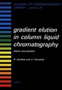 Cover: Gradient Elution in Column Liquid Chromatography - Elsevier