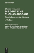 Cover: Des Menschensohnes Sein, Mittleramt und Mutter - De Gruyter