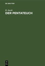 Cover: Der Pentateuch - De Gruyter