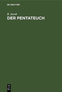 Enlarge image Cover: Der Pentateuch - De Gruyter