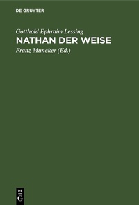 Enlarge image Cover: Nathan der Weise - De Gruyter