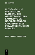 Cover: 1773 bis 1902 - De Gruyter