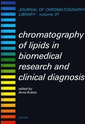 Bild: Chromatography of Lipids in Biomedical Research and Clinical Diagnosis - Elsevier
