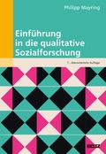 Cover: Einf&uuml;hrung in die qualitative Sozialforschung - Beltz Verlagsgruppe GmbH & Co. KG