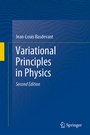 Cover: Variational Principles in Physics - Springer