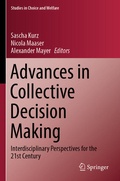 Cover: Advances in Collective Decision Making - Springer