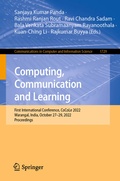 Cover: Computing, Communication and Learning - Springer