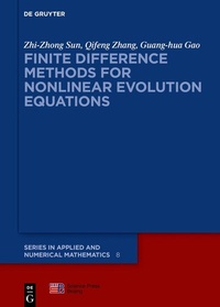 Abbildung von: Finite Difference Methods for Nonlinear Evolution Equations - De Gruyter