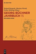 Cover: B&uuml;chners Dinge - De Gruyter