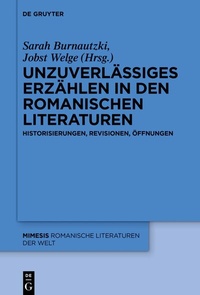 Abbildung von: Unzuverlässiges Erzählen in den romanischen Literaturen - De Gruyter