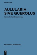 Cover: Aulularia sive Querolus - De Gruyter