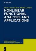 Cover: Nonlinear Functional Analysis and Applications - De Gruyter