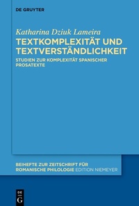 Abbildung von: Textkomplexität und Textverständlichkeit - De Gruyter