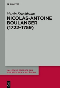 Abbildung von: Nicolas-Antoine Boullanger (1722-1759) - De Gruyter