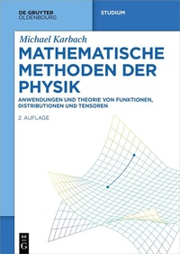Abbildung von: Mathematische Methoden der Physik - De Gruyter Oldenbourg