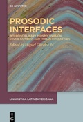 Cover: Prosodic Interfaces - De Gruyter