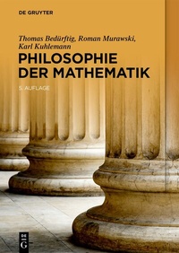 Abbildung von: Philosophie der Mathematik - De Gruyter