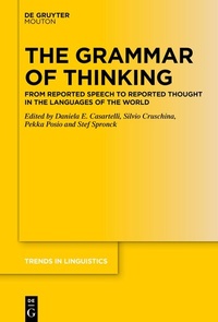 Abbildung von: The Grammar of Thinking - De Gruyter Mouton
