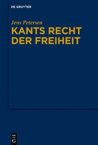 Abbildung von: Kants Recht der Freiheit - De Gruyter