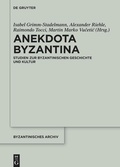 Cover: Anekdota Byzantina - De Gruyter
