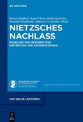 Cover: Nietzsches Nachlass - De Gruyter