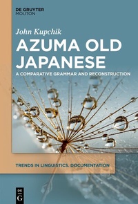 Abbildung von: Azuma Old Japanese - De Gruyter Mouton