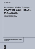 Cover: Papyri Copticae Magicae - De Gruyter