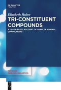 Cover: Tri-Constituent Compounds - De Gruyter Mouton