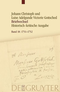 Abbildung von: November 1751 - April 1752 - De Gruyter