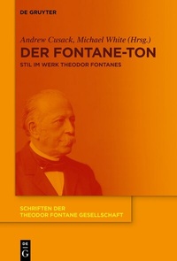 Enlarge image Cover: Der Fontane-Ton - De Gruyter