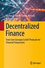 Cover: Decentralized Finance - Springer