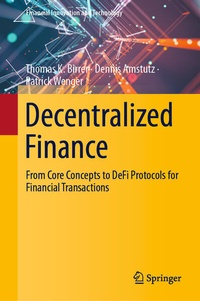 Enlarge image Cover: Decentralized Finance - Springer