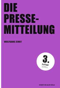 Abbildung von: Die Pressemitteilung - Herbert von Halem Verlag
