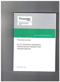 Cover: Zur Co-Simulation heterogener mathematischer Modelle in der Verfahrenstechnik - Karl Maria Laufen Buchhandlung und Verlag