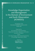Cover: Knowledge Organization and Management in the Domain of Environment and Earth Observation (KOMEEO) - Ergon