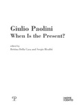 Cover: Giulio Paolini - Edizioni Polistampa