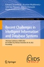 Cover: Recent Challenges in Intelligent Information and Database Systems - Springer