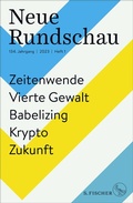 Cover: Neue Rundschau 2023/1 - S. Fischer