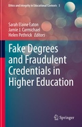 Cover: Fake Degrees and Fraudulent Credentials in Higher Education - Springer