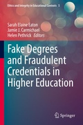 Cover: Fake Degrees and Fraudulent Credentials in Higher Education - Springer