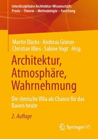 Abbildung von: Architektur, Atmosphäre, Wahrnehmung - Springer VS