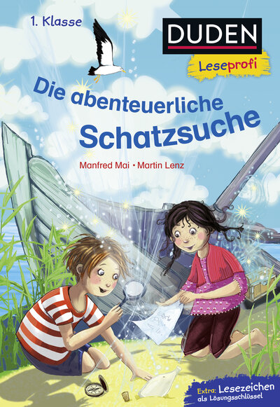 Abbildung von: Duden Leseprofi - Die abenteuerliche Schatzsuche, 1. Klasse - FISCHER Duden Kinderbuch