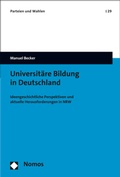 Cover: Universit&auml;re Bildung in Deutschland - Nomos