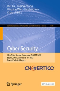 Enlarge image Cover: Cyber Security - Springer