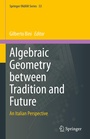 Cover: Algebraic Geometry between Tradition and Future - Springer