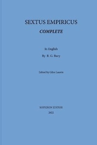 Enlarge image Cover: Sextus Empiricus Complete - Sophron Editor